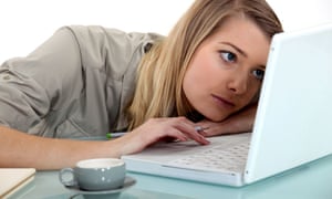 Woman at desk