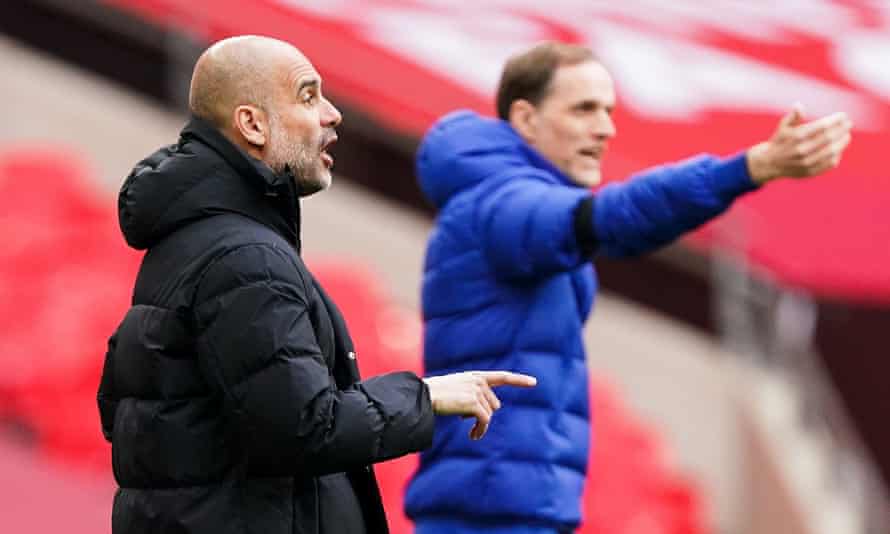 Pep Guardiola will face Thomas Tuchel in what promises to be an intriguing tactical battle.