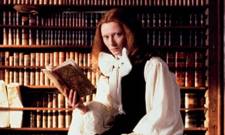 Self-reflections … Tilda Swinton as Orlando in the 1992 film adaptation of Woolf’s novel.