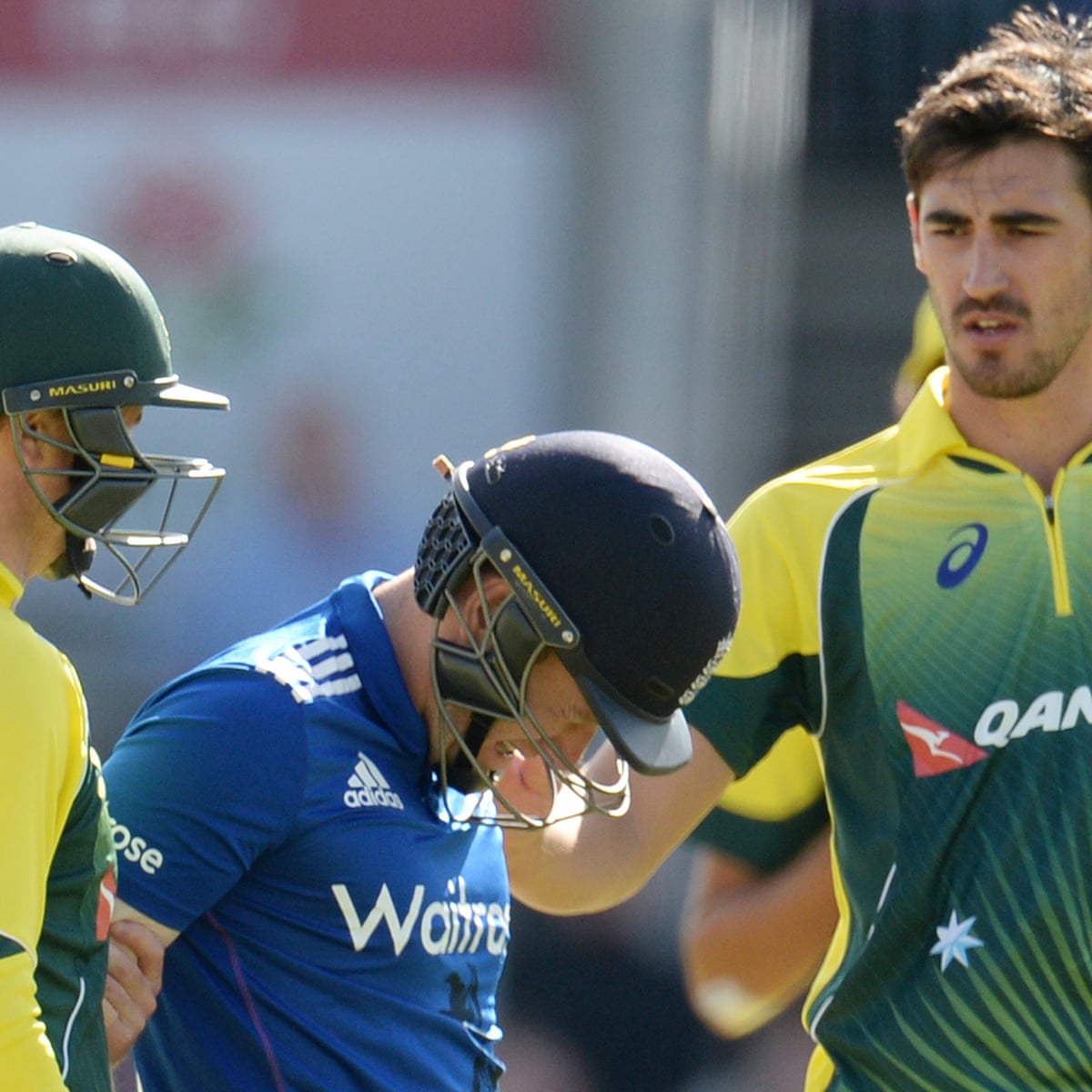 Steve Smith Reminded Of Phillip Hughes Death By Eoin Morgan Incident Eoin Morgan The Guardian