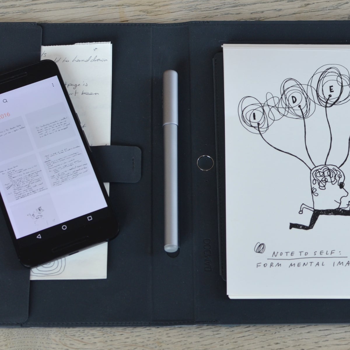 wacom bamboo spark review pen and