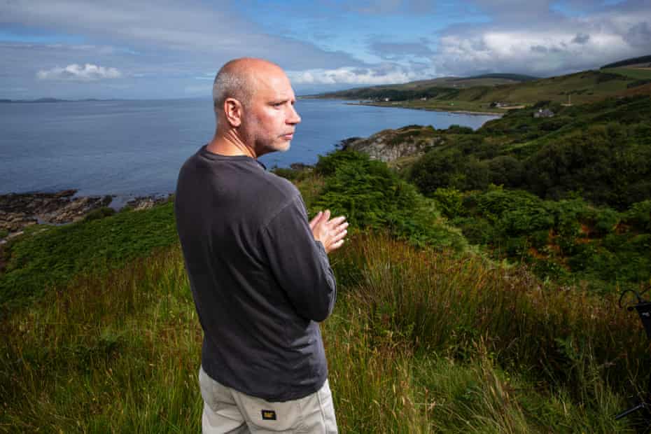 Prof David Reay's carbon farm on the Mull of Kintyre, Scotland