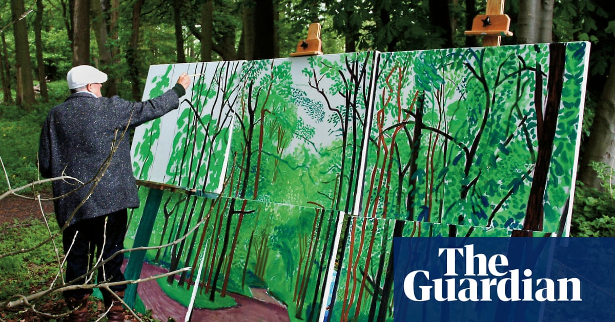 ‘His last kiss to the world’: David Hockney’s return to Yorkshire triggered a glorious reawakening