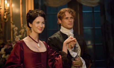 Claire (Caitriona Balfe) and Jamie (Sam Heughan) in 18th-century France.