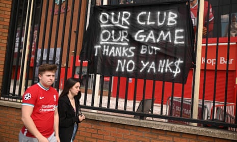 Sign says our club our game thanks but no yanks