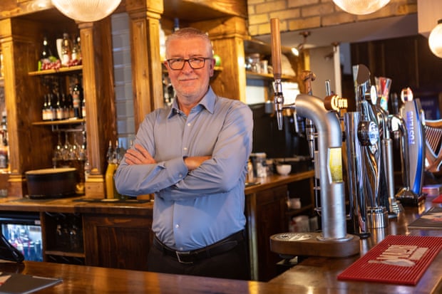 Chris Jowsey, PDG du groupe de pubs Admiral Taverns