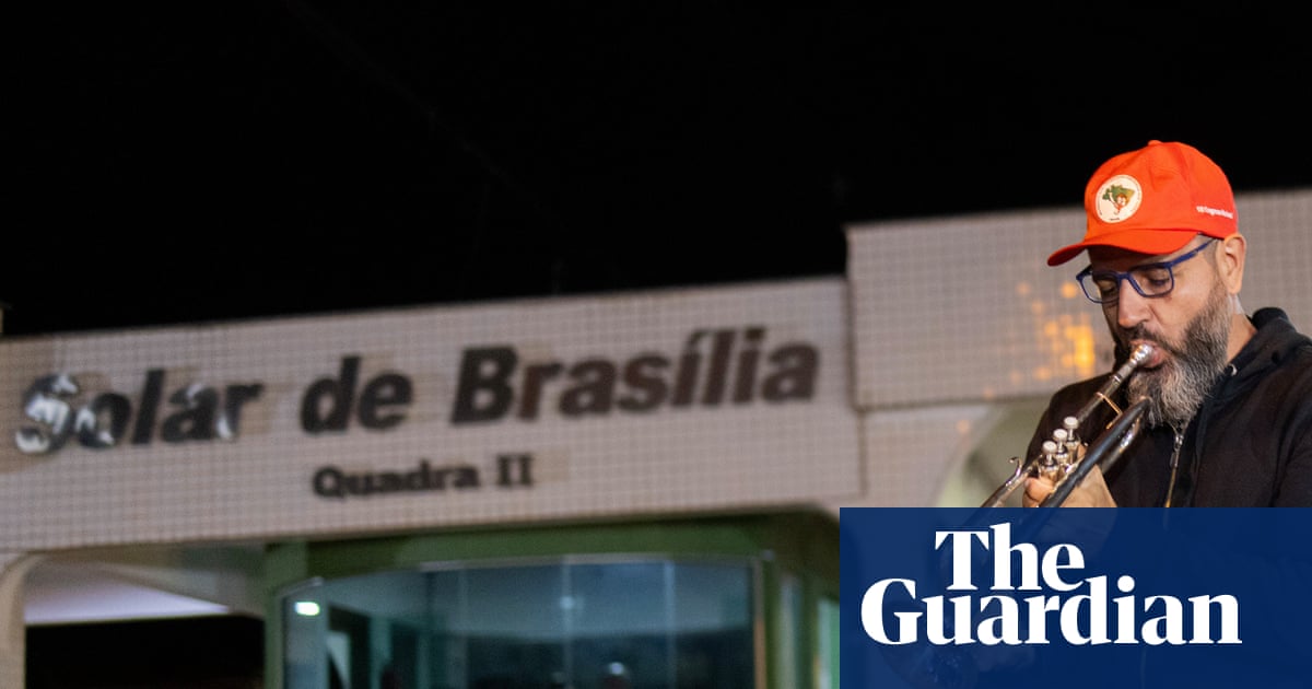 I'm holding his political wake': the trumpeter waiting to mark Bolsonaro's judgment day