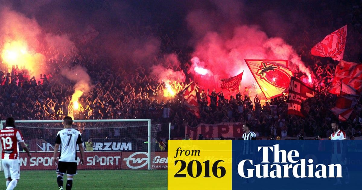 organisere ske udendørs Red Star Belgrade game called off after fan killed in fighting | Red Star  Belgrade | The Guardian