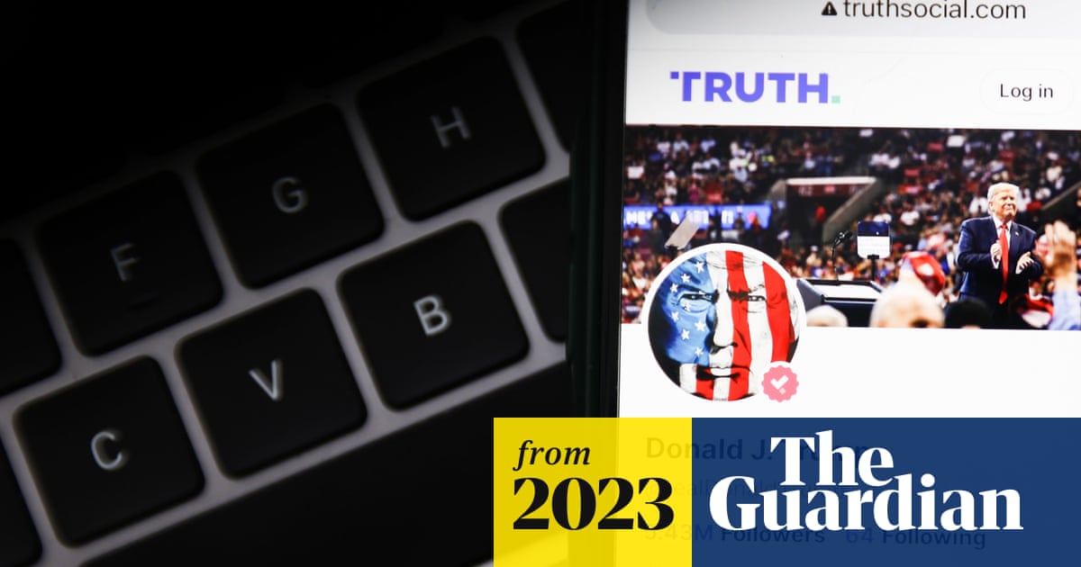 Trumps Truth Social-Plattform steht vor einer ungewissen Zukunft ...