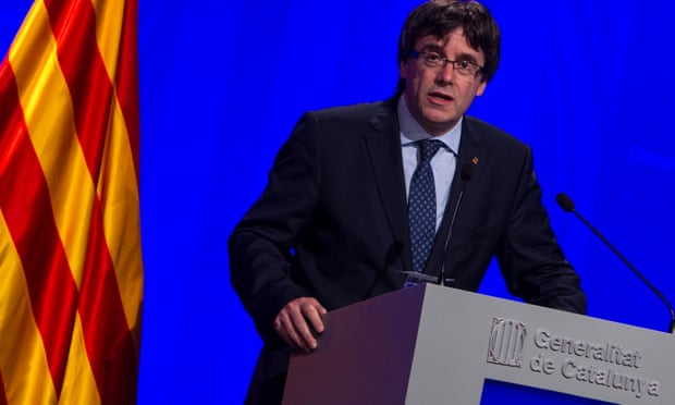 Catalonian Regional President Carles Puigdemont