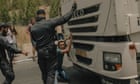 Israeli soldiers and police tipping off groups that attack Gaza aid trucks