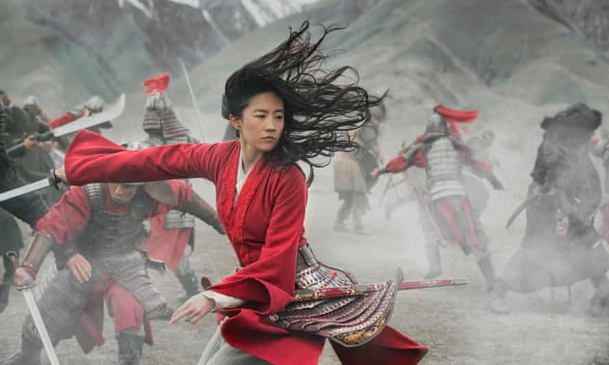 Yifei Liu in Disney’s delayed live-action Mulan remake.