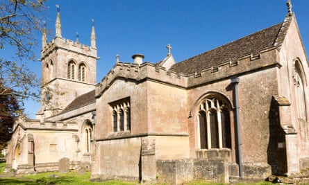 church exterioe in sunshine