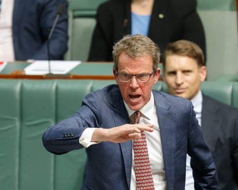 Dan Tehan in parliament
