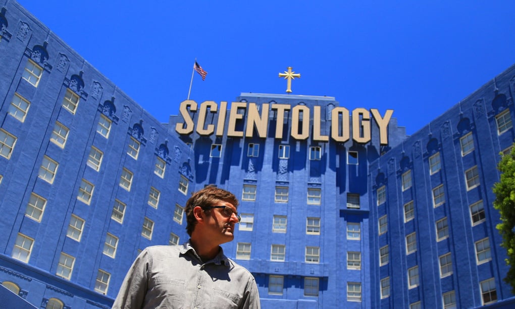 Some gloriously surreal moments … Louis Theroux in My Scientology Movie.