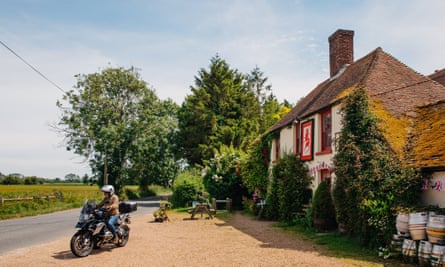 The Red Lion appears to be part of the Romney Marsh landscape.