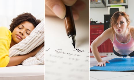 Power nap, write or exercise your way to calmness.