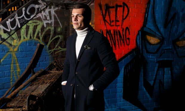 Arsenal’s Granit Xhaka pictured in Camden, north London. ‘People probably don’t expect an Arsenal player to come to Camden Lock and, basically, be a normal guy.’