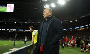 Eddie Jones saw his England side beat Wales in the last round of Six Nations matches.