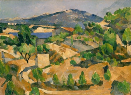 The François Zola Dam (Mountains in Provence), 1877-8, Paul Cézanne.