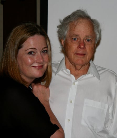 Photo of author and her father
