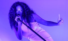 Solange performing at Latitude