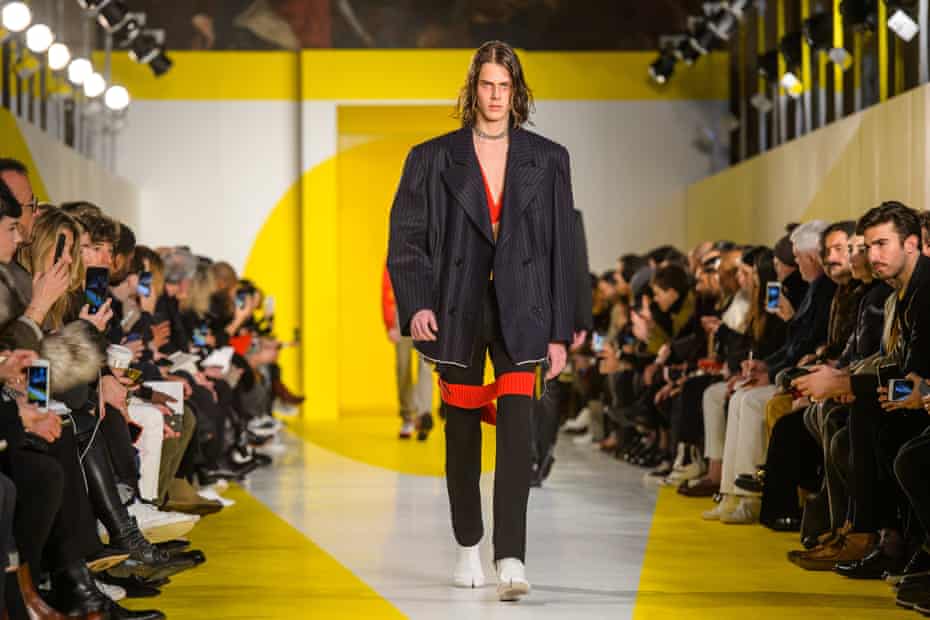 Maison Margiela show in Paris.