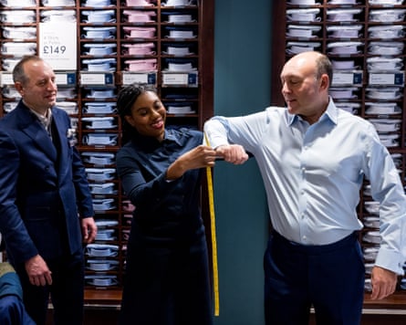 Kemi Badenoch takes her shadow chancellor’s measurements.