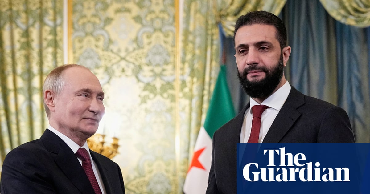 Syrian president in first visit to Moscow as former enemies hold talks