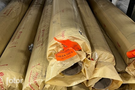 Rolls of EPDM