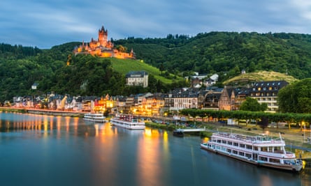 Cochem is a great place to embark on a boat trip.