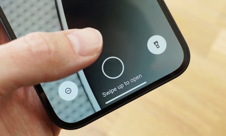 The fingerprint scanner of the Nothing Phone 2a.