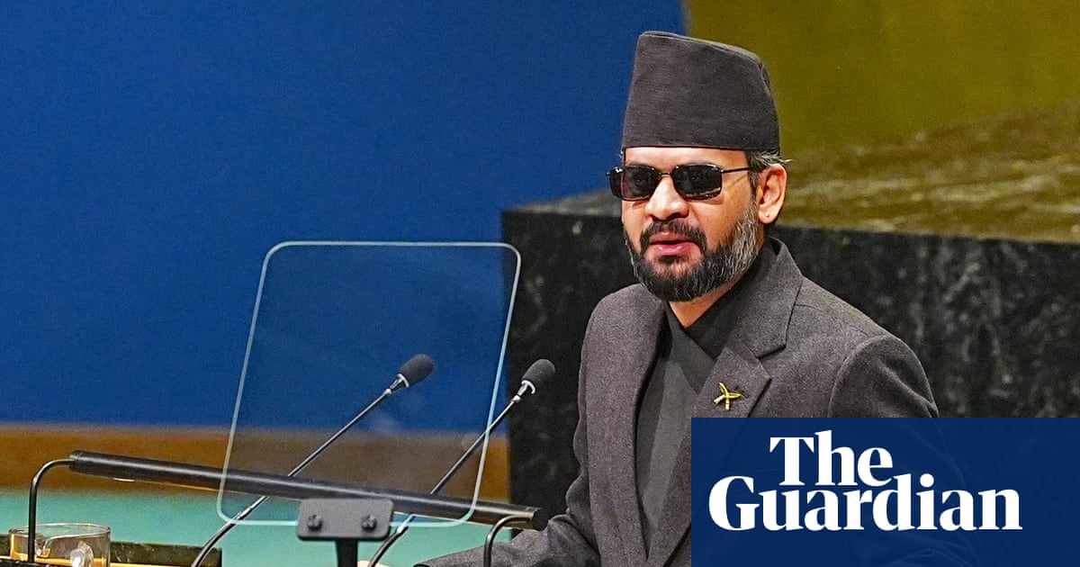 Nepal’s PM says flash flood was ‘warning to world’ as he scolds leaders at UN over climate change