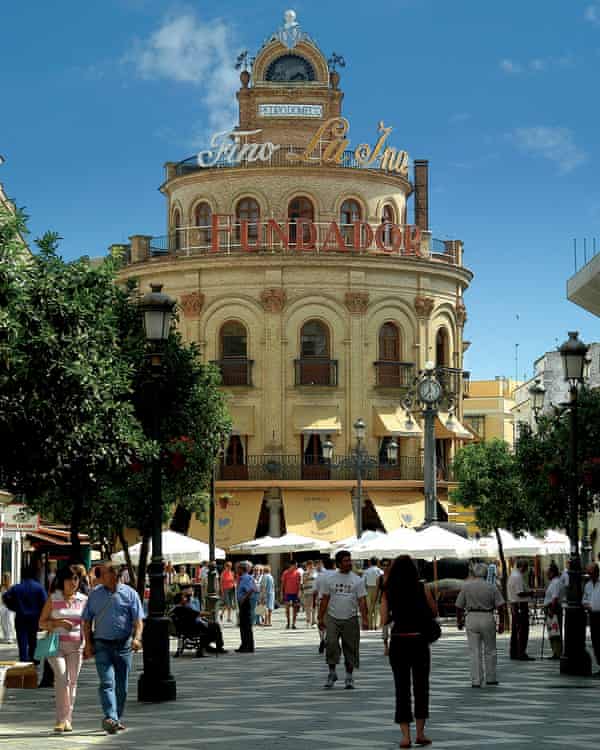 The old town of Jerez, from which sherry takes its name