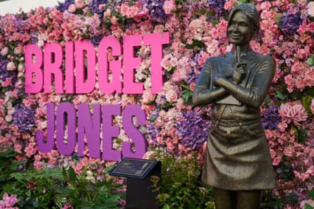 Bridget Jones statue, Leicester Square, London.