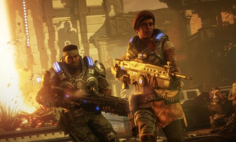 Gears of War 4 runs beautifully on Xbox One, even better on PC