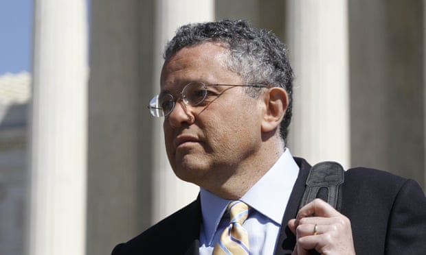 Jeffrey Toobin at the supreme court in 2012.