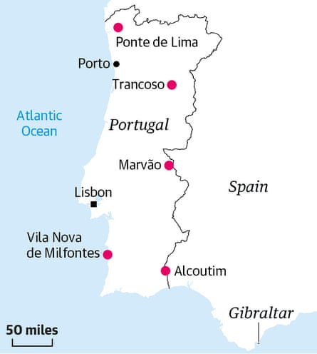 Portugal Wine Region Map - City Prints