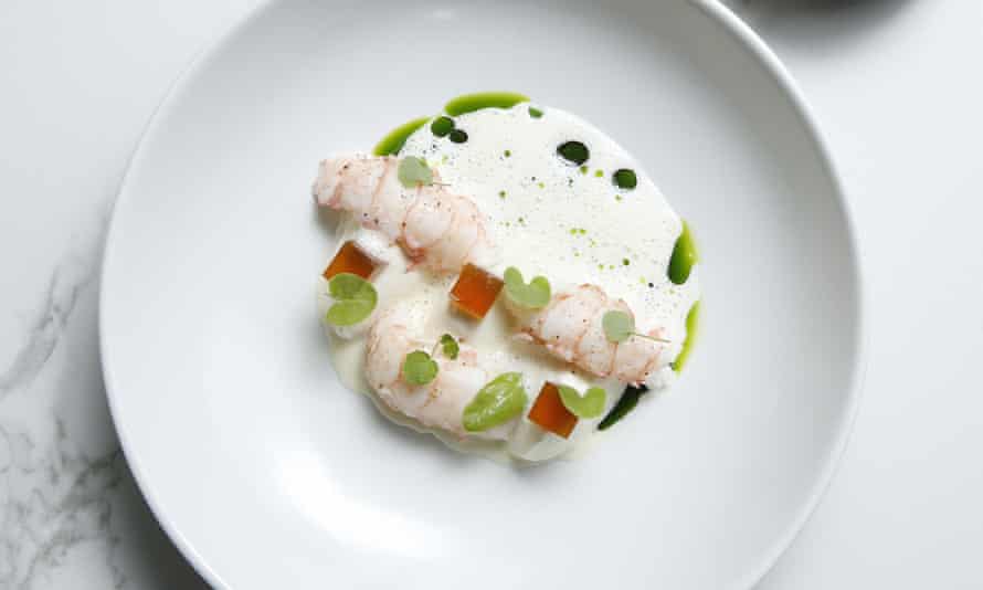 'Think of the ricotta gnocchi': langoustines with gnudi.