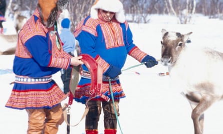 Sami people in northern Sweden