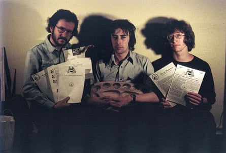 Ian Livingstone, John Peake and Steve Jackson