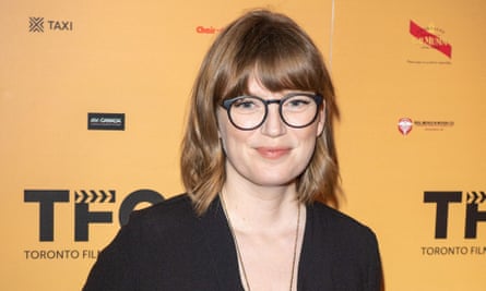 Sarah Polley wears a black dress at the Toronto Film Critics Association Awards.