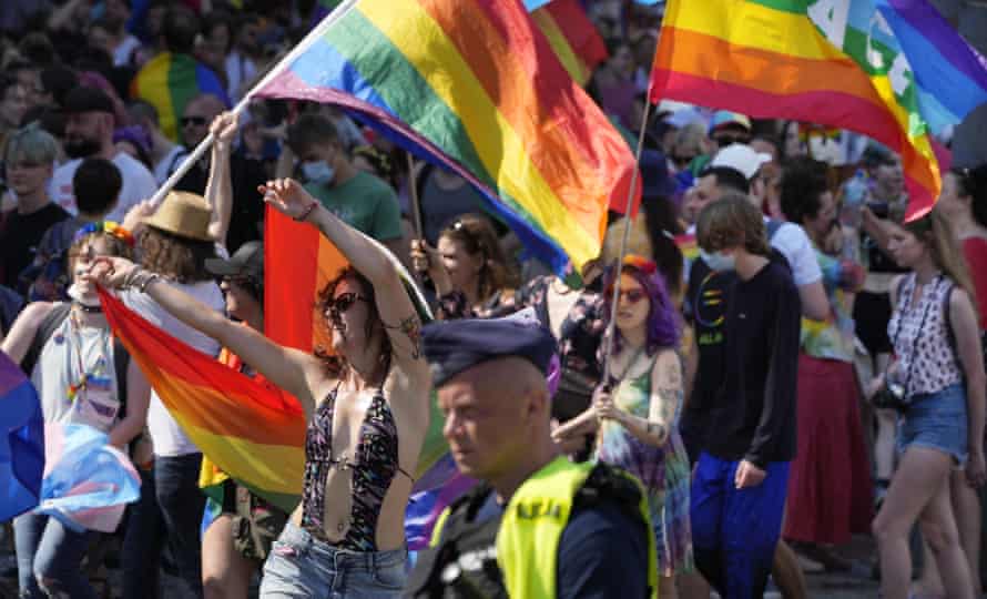The Equality Parade in Warsaw last year.