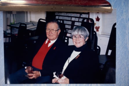 James Barrett and his wife, June.