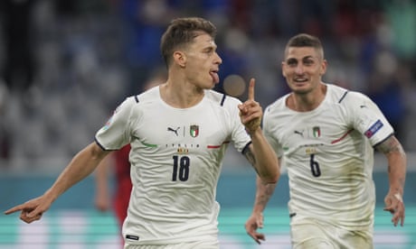 Barella and Insigne break Belgium to send Italy through to semi-final