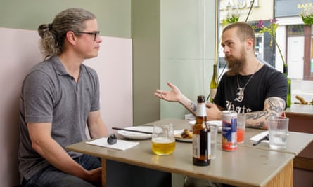 John (left) and George