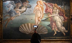 Botticelli’s The Birth of Venus at the Uffizi, Florence