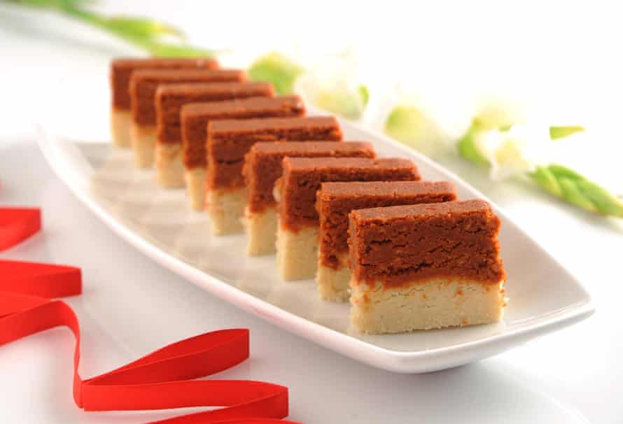 Chocolate barfi.