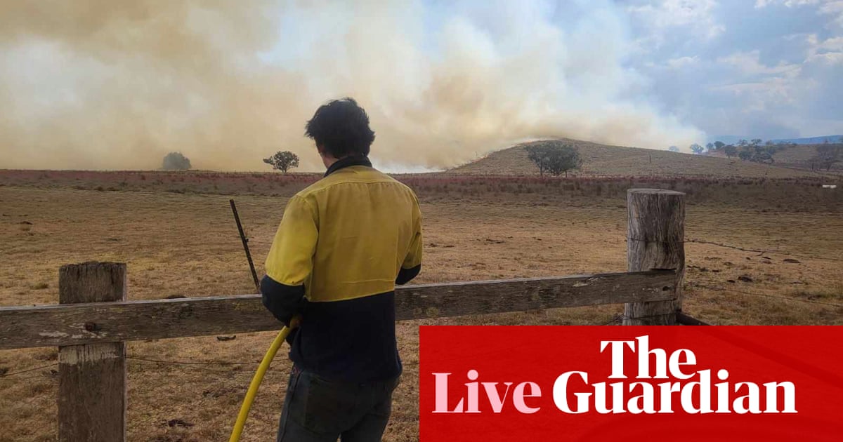 Border town saved from blaze – as it happened