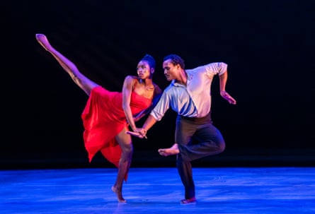 Caroline Dartey and Christopher Taylor in A Case of You.